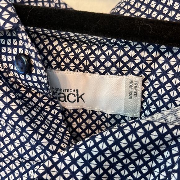 Nordstrom Rack Men’s Dress Shirt Button Down Shirt Business Size 15.5 New NWOT - Picture 4 of 5